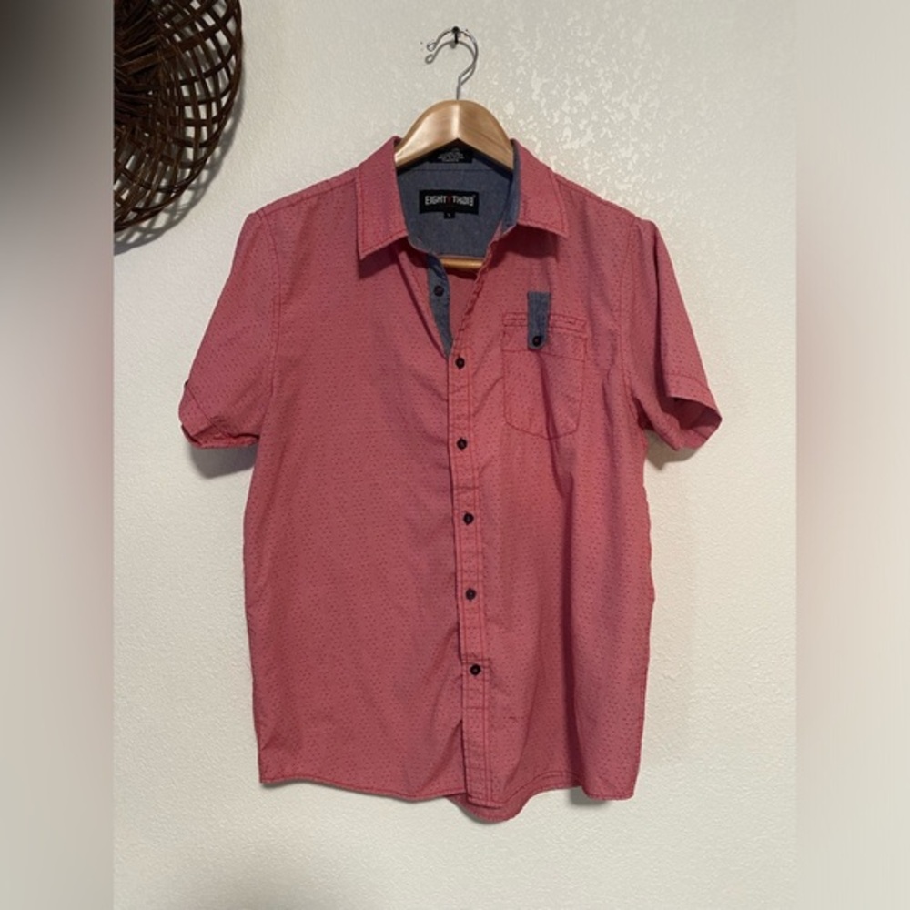 Eighty Eight Shirt Men's Short Sleeve Button Down